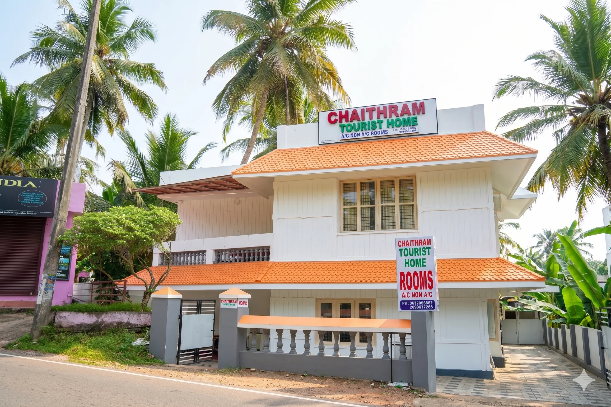 Chaithram Tourist Home exterior